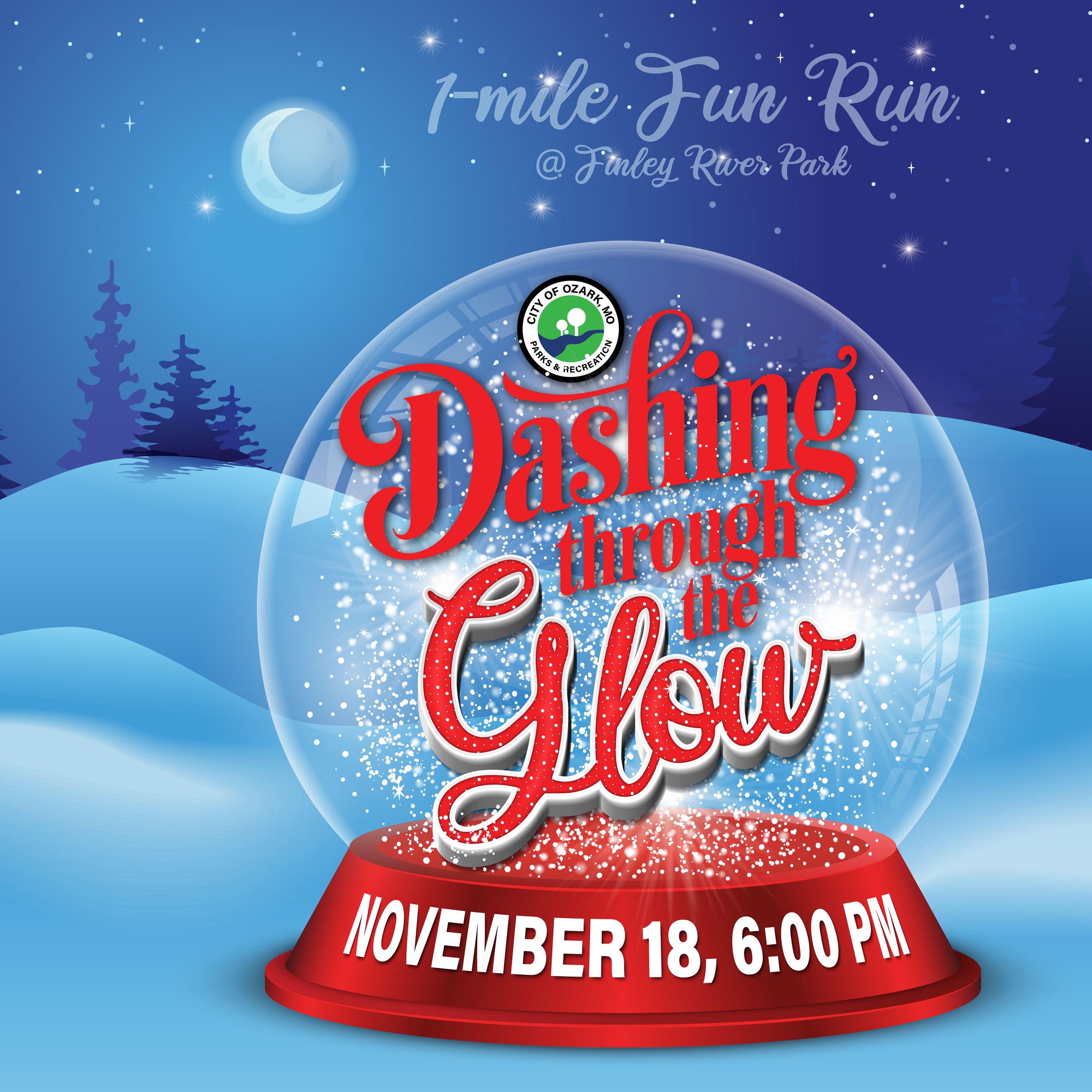 Dashing Through the Glow