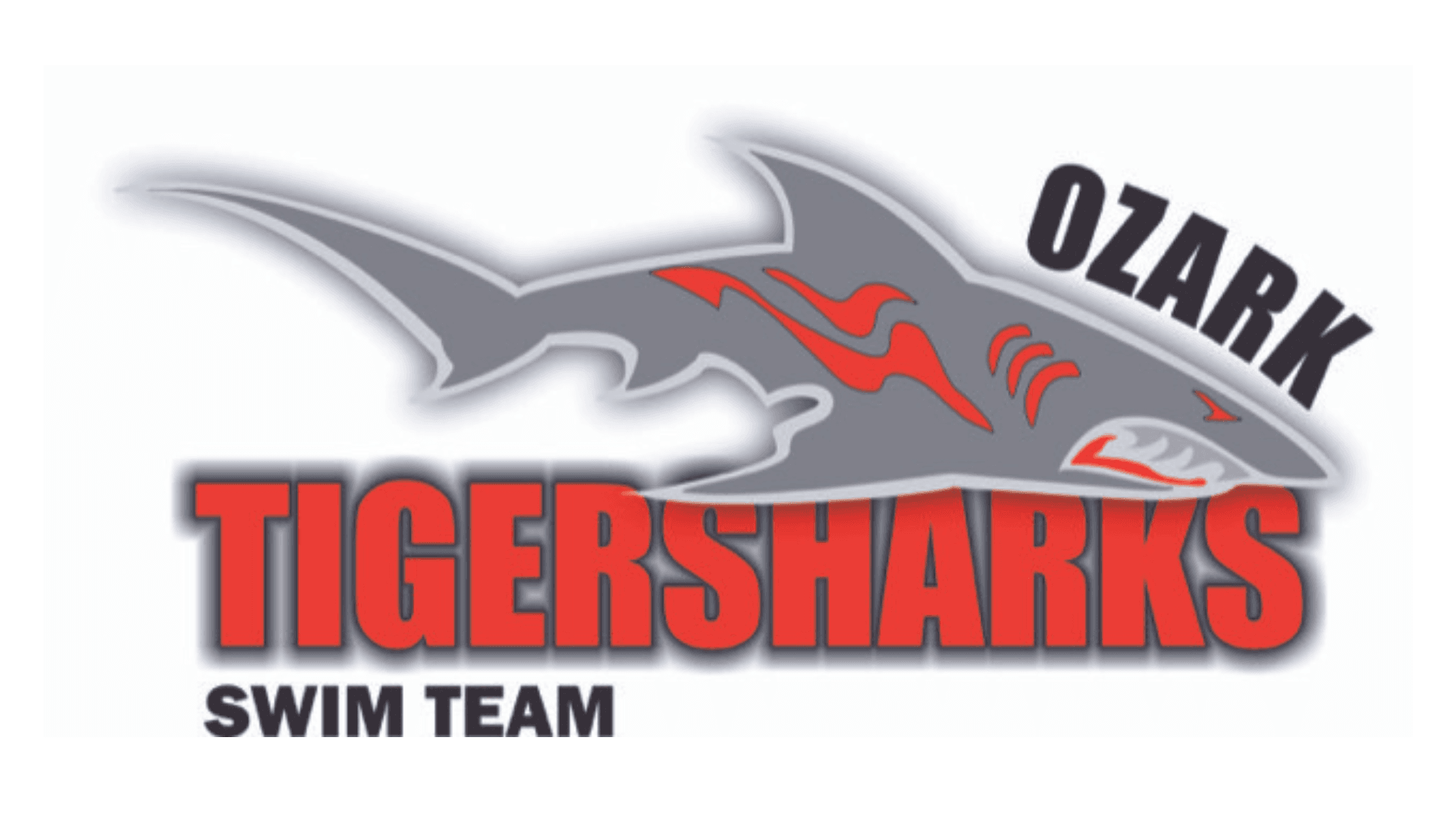 Ozark Tiger Sharks Swim Team Logo 