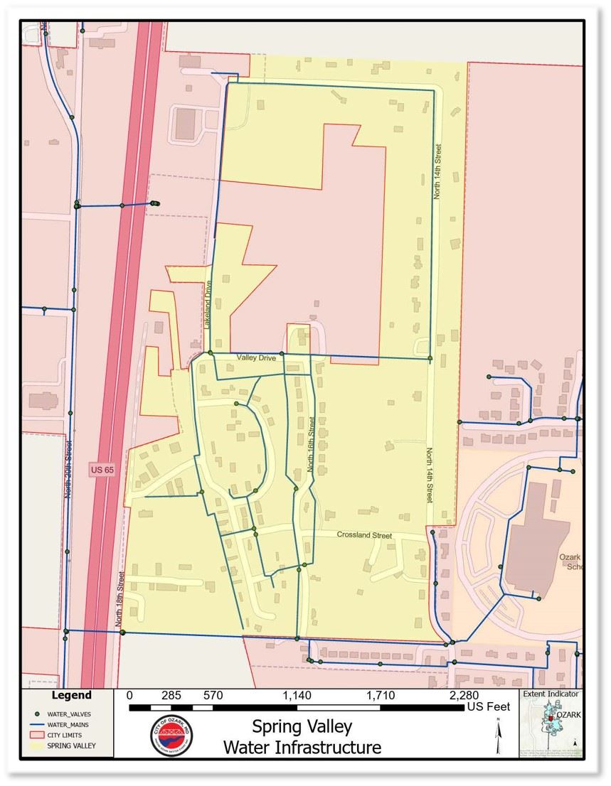 Water Infrastructure Map
