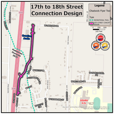 17th18th St Connection Map
