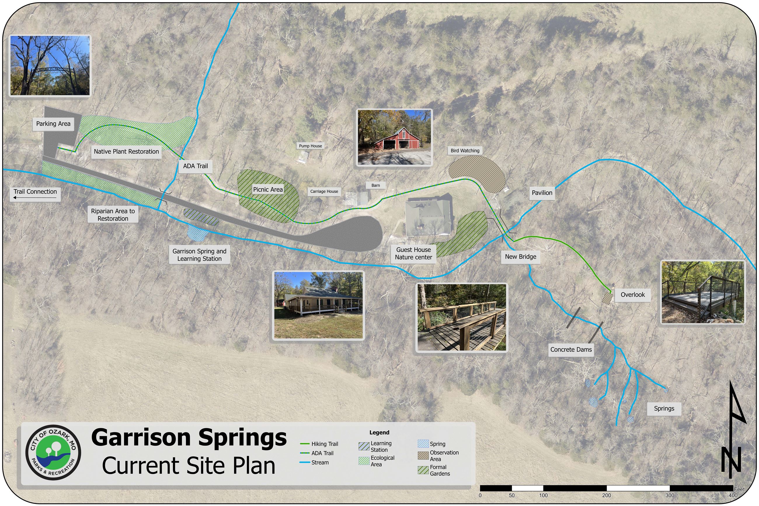 Garrison Springs Map