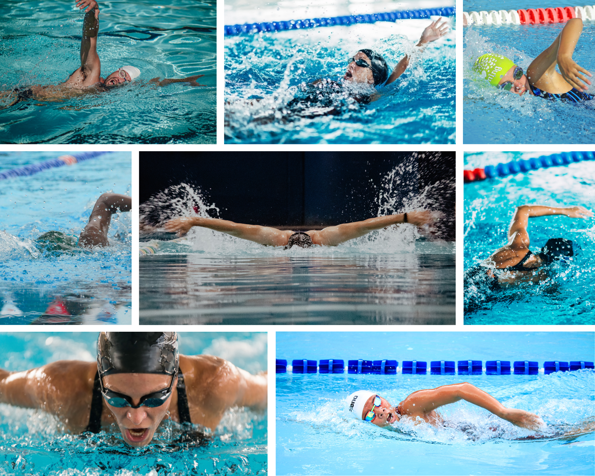 Generic Swimming Collage