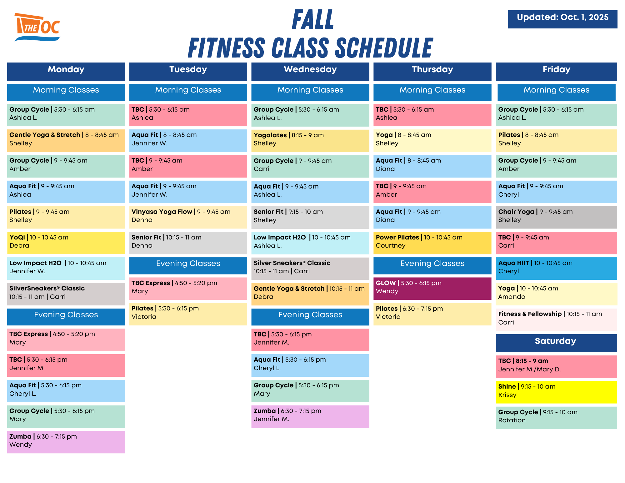 Winter Schedule  (2)